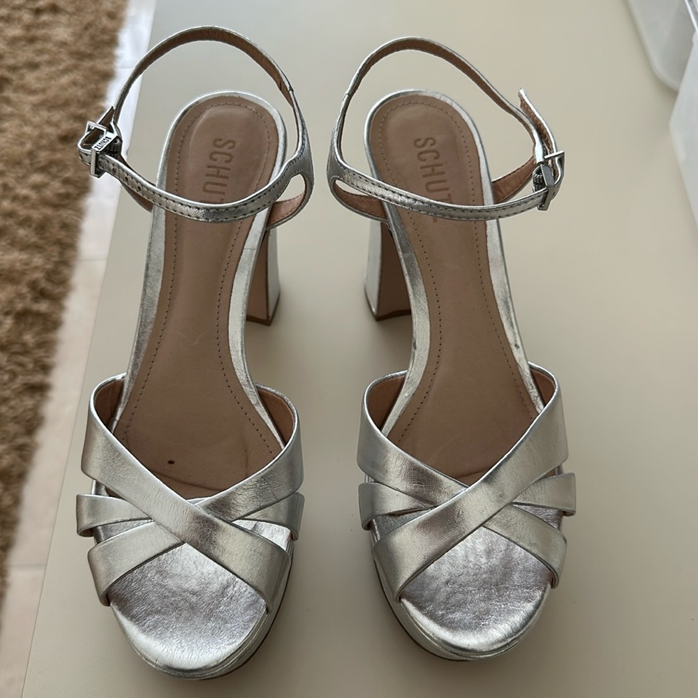 Schutz Keefa Sandal Silver